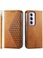 Oppo Oppo 12 Pro 5g Için Flip Case Standı El Kayışı Eşkenar Dörtgen Şekli Günlük Kullanım (Yurt Dışından) 3