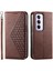 Oppo Oppo 12 Pro 5g Için Flip Case Standı El Kayışı Eşkenar Dörtgen Şekli Günlük Kullanım (Yurt Dışından) 1