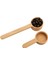 3 Adet Kahve Çekirdeği Ölçüm Kaşığı Siyah Ceviz Tahta Kaşık Taşınabilir Pişirme Aracı Ölçme Fincan Ölçme Araçları Coffeeware (Yurt Dışından) 4