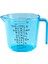 600ML Mavi 150/300/600/1000ML Şeffaf Ölçekli Ölçüm Kabı Mutfak Pişirme Aletleri Dereceli Dökme Ağzı Abs Görsel Ölçekli Ölçüm Kabı (Yurt Dışından) 1