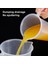 L 500ML/1000ML/2000ML Isıya Dayanıklı Ölçüm Kabı Plastik Şeffaf Ölçek Ölçüm Kapları Mutfak Pişirme Aletleri (Yurt Dışından) 3