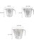 1000 ml 300/600/1000 ml Ölçme Kabı Şeffaf Isıya Dayanıklı Plastik Süt Su Ölçeği Ölçme Kavanozu Mikrodalga Fırın Aleti Pişirme Için (Yurt Dışından) 3