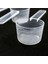 20G Karşılıklıçanta 50 Adet 40/50 ml Plastik Kahve Ölçme Kepçesi Ölçekli Pişirme Gereçleri Süt Tozu Laboratuvar Sıvı Kaşığı H77048 (Yurt Dışından) 2