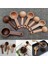 Stil 5 1 Adet Ahşap Ölçü Kaşığı Şeker Baharat Çay Kahve Çekirdekleri Ahşap Kepçe Ev Mutfak Pişirme Pişirme Ölçüm Araçları 7.5/10/15/20 ml (Yurt Dışından) 2