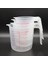 Transparent2 500ML Bakeware Aracı Ölçüm Kabı Ev Plastik Şeffaf Mezun Ölçüm Kabı 250/500/600/1000ML Mutfak Pişirme Aracı (Yurt Dışından) 3