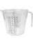 1000 ml 300/600/1000 ml Ölçme Kabı Şeffaf Isıya Dayanıklı Plastik Süt Su Ölçeği Ölçme Kavanozu Mikrodalga Fırın Aleti Pişirme Için (Yurt Dışından) 2