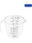 300ML 150/300/600/1000ML Şeffaf Ölçüm Kabı Şeffaf Görsel Ölçekli Sıvı Konteyner Ölçümü Karıştırma Kabı Pişirme Aracı (Yurt Dışından) 1