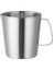 1000 ml Paslanmaz Çelik Ölçüm Fincan Süt Köpürtme Sürahisi Ölçekli Kahve Süt Çay Büyük Kapasiteli Mutfak Ev Pişirme Ölçüm Kupa (Yurt Dışından) 4