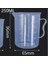 250 ml Plastik Ölçüm Kabı Hafif Dayanıklı Pişirme Kabı Taşınabilir Saplı Ölçüm Kabı Ölçekler Araç Dereceli BARDAK250ML/500ML (Yurt Dışından) 1