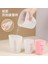 Pembe 250ML Silikon Ölçüm Kabı Pişirme Gereçleri 250ML 500ML Silikon Süt Kupası Görünür Çift Ölçekli Pişirme Kabı (Yurt Dışından) 2