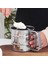 Gümüş 1xstainless Çelik Elek Bardak Tozu Un Örgü Elek Pişirme Araçları Kek Dekorasyon Pasta Araçları Bakeware Ölçme Ölçeği ile (Yurt Dışından) 4