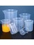 250ML Şeffaf Ölçüm Bardak Mutfak Laboratuvarı Test Kabı Ölçekli 50/100/150/200/250/500/1000ML Şeffaf Plastik Karıştırma Bardakları (Yurt Dışından) 2