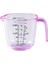 150ML Pembe 150/300/600/1000ML Şeffaf Ölçekli Ölçüm Kabı Mutfak Pişirme Aletleri Dereceli Dökme Ağzı Abs Görsel Ölçekli Ölçüm Kabı (Yurt Dışından) 1
