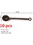10 Adet Kahverengi 21CM 10 ADET100 Adet 10G Plastik Uzun Saplı Ölçü Kaşığı Süt Tozu Espresso Kepçesi Pişirme Kahve Süt Çay Ölçer Pişirme Aracı (Yurt Dışından) 1