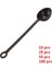 10 Adet Kahverengi 21CM 10 ADET100 Adet 10G Plastik Uzun Saplı Ölçü Kaşığı Süt Tozu Espresso Kepçesi Pişirme Kahve Süt Çay Ölçer Pişirme Aracı (Yurt Dışından) 3