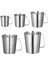 1000ML Ölçme Ölçme Paslanmaz 2000ML Çelik Çelik Pişirme Sütü 304 Paslanmaz Bardak Ölçeği Bardak Kaşık Çay Kalınlaşmış Mutfak Fincan (Yurt Dışından) 2