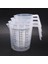 50ML 20/30/50/100/400/600/800/1000ML Plastik Ölçme Dereceli Sürahi Bardak Mutfak Pişirme Pişirme Aracı Ölçeği ile Ölçme Sürahileri (Yurt Dışından) 3