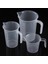 5000ML Ölçme Kabı Pişirme Aracı Plastik Filtre Ölçme Kabı 100-1000ML Kapasiteli Şeffaf Mutfak Ölçme Silindiri Kalın Bant Ölçeği Pp Bardak (Yurt Dışından) 3