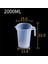 2000ML Plastik Ölçüm Kabı Hafif Dayanıklı Pişirme Kabı 500ML 1000ML 2000ML 5000ML Taşınabilir Ölçüm Kabı Terazi Araçları (Yurt Dışından) 1