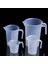 2000ML Plastik Ölçüm Kabı Hafif Dayanıklı Pişirme Kabı 500ML 1000ML 2000ML 5000ML Taşınabilir Ölçüm Kabı Terazi Araçları (Yurt Dışından) 2