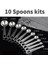 5 Adet Kiti 401-500ML Paslanmaz Çelik Ölçüm Kabı Dört Parçalı Mutfak Ölçüm Kaşığı Ölçeği Kombinasyonu Pişirme Süt Çay Eşyaları (Yurt Dışından) 5