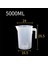 5000ML Plastik Ölçüm Kabı Hafif Dayanıklı Pişirme Kabı 500ML 1000ML 2000ML 5000ML Taşınabilir Ölçüm Kabı Terazi Araçları (Yurt Dışından) 1