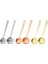 Gül Altını 15 ml 1 Adet Paslanmaz Çelik Kepçe 15 ml 30 ml Ölçüm Kepçesi Kaşık Uzun Saplı Metal Ölçü Kaşığı Kahve Çay Aletleri Aksesuarları (Yurt Dışından) 2