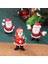 Style9 E Mini Reçine Noel Dekorasyon Noel Baba Kardan Adam Ağacı Mikro Peyzaj Modeli Diy Minyatür Bahçe Figürleri Ev Dekorasyon (Yurt Dışından) 4