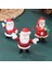 Style9 E Mini Reçine Noel Dekorasyon Noel Baba Kardan Adam Ağacı Mikro Peyzaj Modeli Diy Minyatür Bahçe Figürleri Ev Dekorasyon (Yurt Dışından) 5