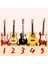 No.1 Gitar 17 cm 1/6 Ölçek Minyatür Gitar Modeli Mini Gitar Bebek Evi Için Koleksiyon Ev Dekorasyonu Min Müzikalaletler (Yurt Dışından) 3