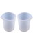 010052 Ölçekli Kendin Yap El Yapımı Alet 100 ml Tek Kullanımlık Silikon Ölçüm Kabı Fondan, Çikolata, Mum, Sabun Pişirme Aksesuarları (Yurt Dışından) 2