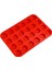 Kırmızı Bakeware 24'lü Muffin Tavası Silikon Yapışmaz Cupcake Pişirme Mutfağı (Yurt Dışından) 2