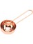 Rose Golden Mutfak Ölçü Kaşığı Ev Pişirme Pişirme Un Baharat Kahve Tozu Ölçü Kaşığı, Rose Golden (Yurt Dışından) 1