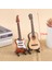 A 1:12 1:6 Bebek Evi Minyatür Müzik Elektro Gitar Ahşap Çocuk Oyuncakları Dekor Ev Enstrüman Modeli Aksesuarları (Yurt Dışından) 2