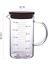 B 501-600ML Ölçme Cam Bardak Saplı ve Kapaklı Dereceli Bardak Kupa Isıya Dayanıklı Ölçek Pişirme Içme Kabı Için Bardak (Yurt Dışından) 1