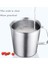 1000ML 304 Paslanmaz Çelik Büyük Kapasiteli Ölçme Kabı Ev Ölçme Ölçeği Bardak Ölçme Ölçeği ile Kalınlaşmış Çerez Kesici (Yurt Dışından) 4