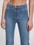 Kadın Mavi High Rise Flare Jean Pantolon 3