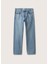 Düz Düşük Bel Jean 5