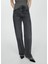 Orta Bel Mid-Rise Düz Paça Jean 1