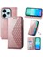 Xiaomi Poco M6 Pro 4g Için Flip Case El Kayışı Standı Günlük Kullanım Eşkenar Dörtgen (Yurt Dışından) 3
