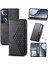 Realme C65 Eşkenar Dörtgen Şekli Günlük Kullanım Için Flip Case El Kayışı Standı Cüzdan (Yurt Dışından) 5