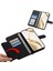 Onur Için Flip Case 200 Pro Çoklu Kredi Kartı Yuvaları Bileklik Kabartmalı (Yurt Dışından) 5