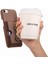 IPhone 7/8 Için Kılıf Halka Standı Kart Yuvaları Premium Dokulu Deri (Yurt Dışından) 3