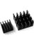 Pi Heat Sink Aluminum Black 1