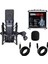 Wizard Paket-1 Cx2 Stüdyo Mikrofon Mdx-100 Stüdyo Kayıt Mikseri Kulaklık Ekipman Seti 2