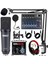 Wizard Paket-4 Cx2 Stüdyo Mikrofon Mdx-07 FXU Stüdyo Kayıt Mikseri Kulaklık Ekipman Seti 1