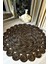 Natural Jüt Halı El Dokuma Hasır Yolluk Bohem Jüt Kilim Hmfjut812 140 X 140 Cm 2