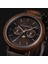 Woodwatch Brushed Iron Walnut Ahşap Erkek Kol Saati 41MM 3