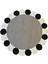 Natural Jüt Halı El Dokuma Hasır Yolluk Bohem Jüt Kilim Hmfjut428 120 X 120 Cm 1