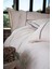 Farya Battal Boy Nevresim Takımı %100 Organik Pamuk Kenevir Karışımlı Nakışlı Bej 240X220 cm 3